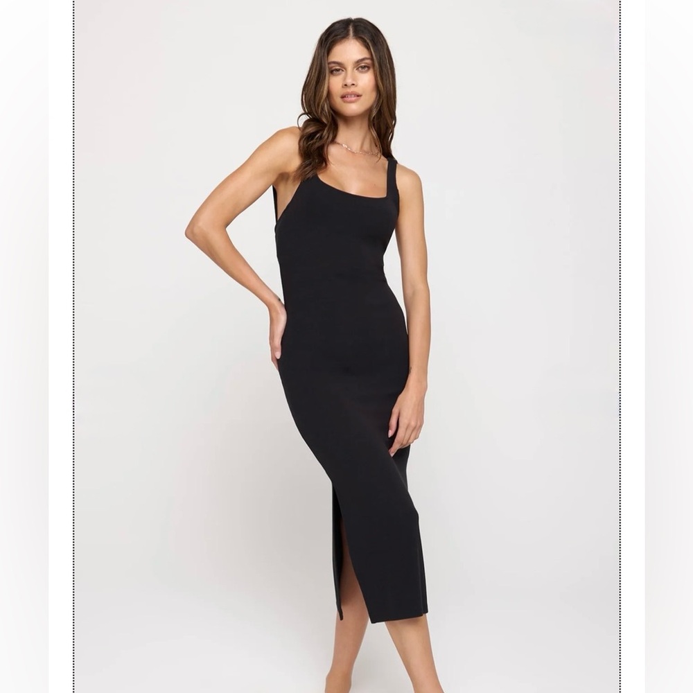 SPIRITUAL GANGSTER VALERIE TWIST BACK MIDI DRESS - Picture 5 of 6